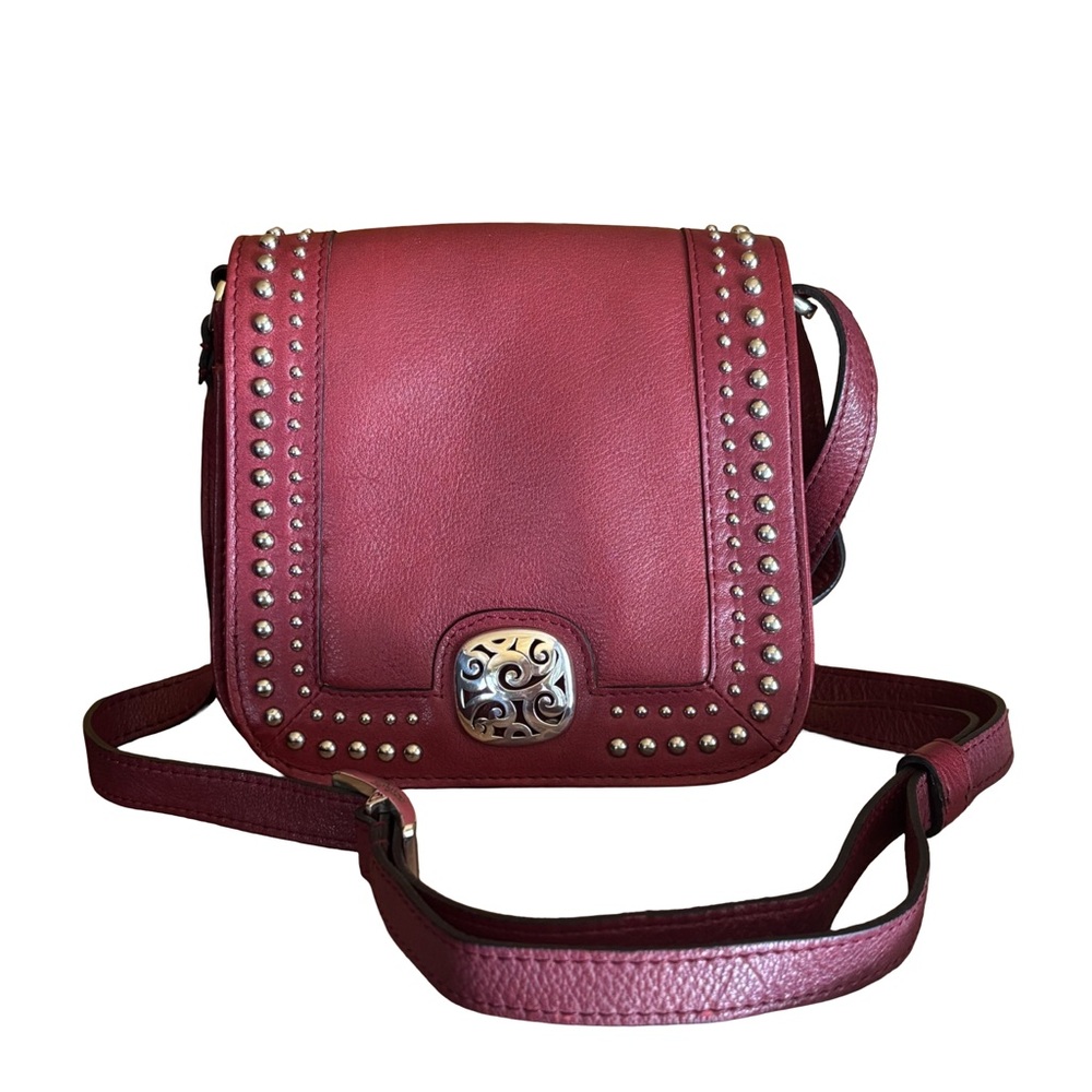 Brighton Pretty Tough Red Studded Purse